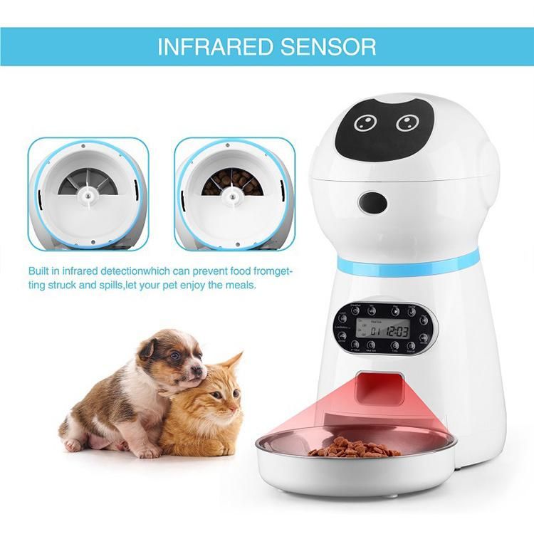 Wholesale Dog Dispenser Feeder Food Container Feeding Cat Smart Pet Automatic Feeders