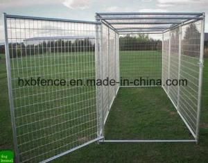 Round Tube Temporary Fence Galvanized Dog Cage