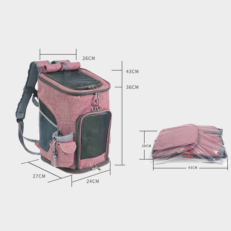 Fashion Tote Leisure Folding Breathable Outdoor Travel Pet Cat Bag