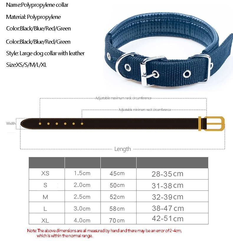 Personalized Lettering Reflective Anti Stray Solid Color Pin Buckle Pet Dog Collar//