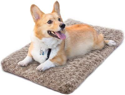 Dog Bed Ultra Soft Crate Pad Home Washable Mat for Dogs and Cats Crate