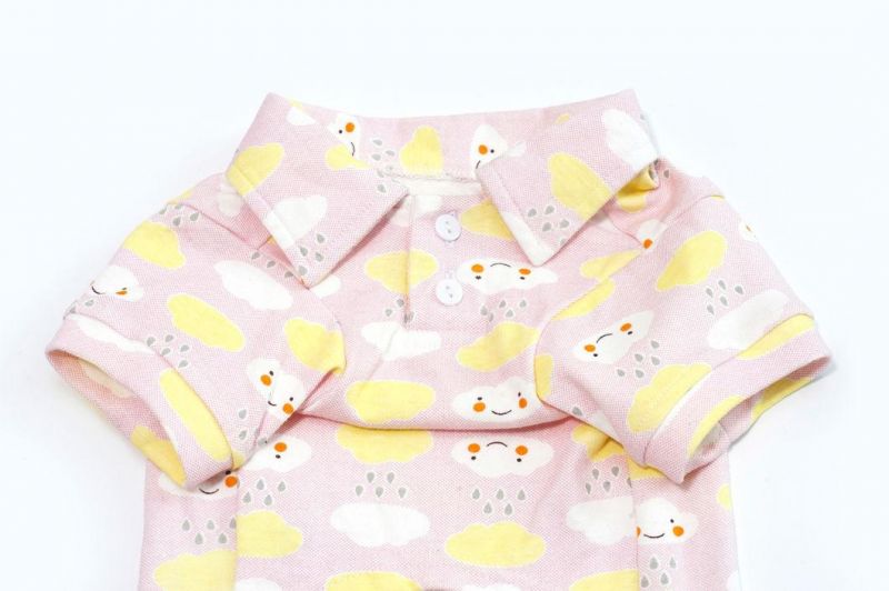 Factory Custom Processing Luxury Cartoon Pet Dog Clothes