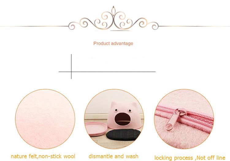 Lovely Dog and Cat Beds House Pet Nest