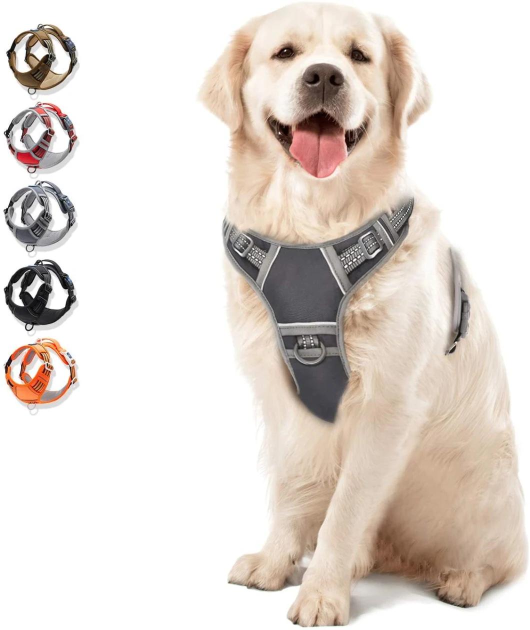 Adjustable Lightweight Portable Air Mesh No Pull Dog Harness Pet Accessories