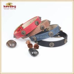 2018 New Style Bronze Obsidian Pet Supply Dog Products/Dog Collar Kc0160
