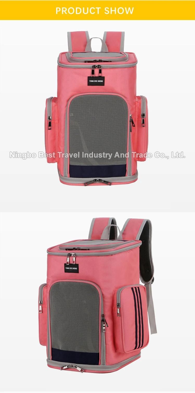 Travel Camping Small Cats Dog Backpack Carrier Bag Ventilated Breathable Pet Carrier