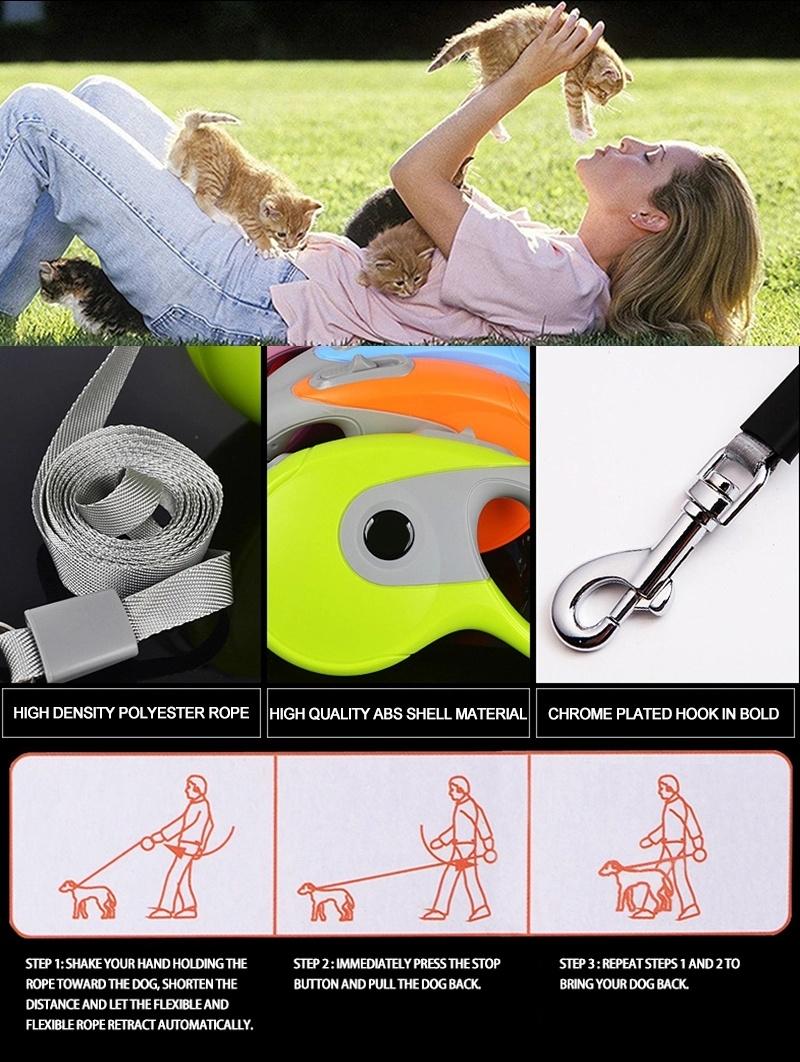 Retractable Dog Leash for Small Dog Leash