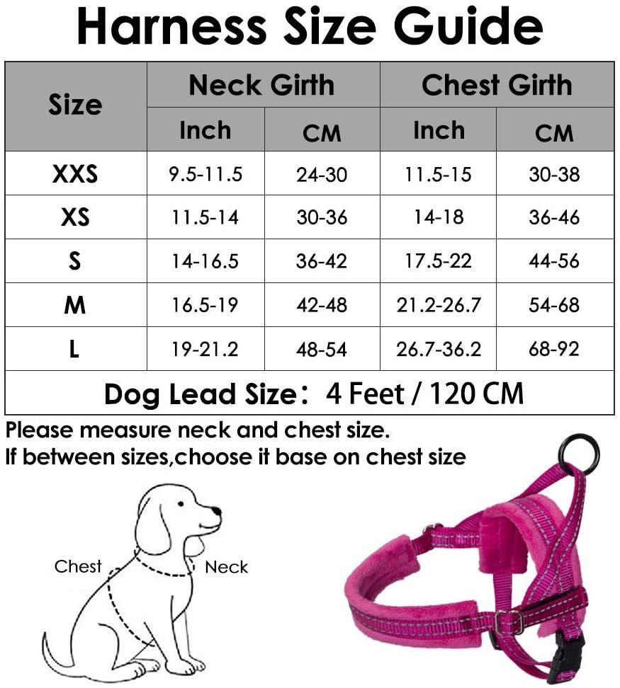 Soft Padded Reflective Adjustable Puppy Harness