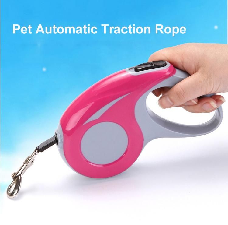 Amazon Top Seller Manufacturers 3 Meters Dog Pet Lead Leash, Adjustable Durable Auto Retractable Puppy Rope Leash for Walking