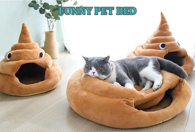 Funny Shape Factory Direct Warm Fashion Shoes Shaped Funny Cat Bed Pet Bed