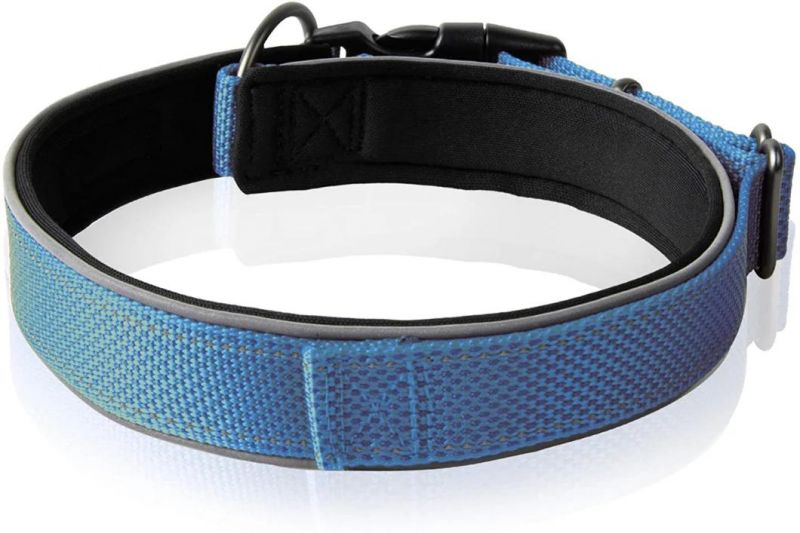 Reflective Dog Collar with Ultra Soft Neoprene Padded