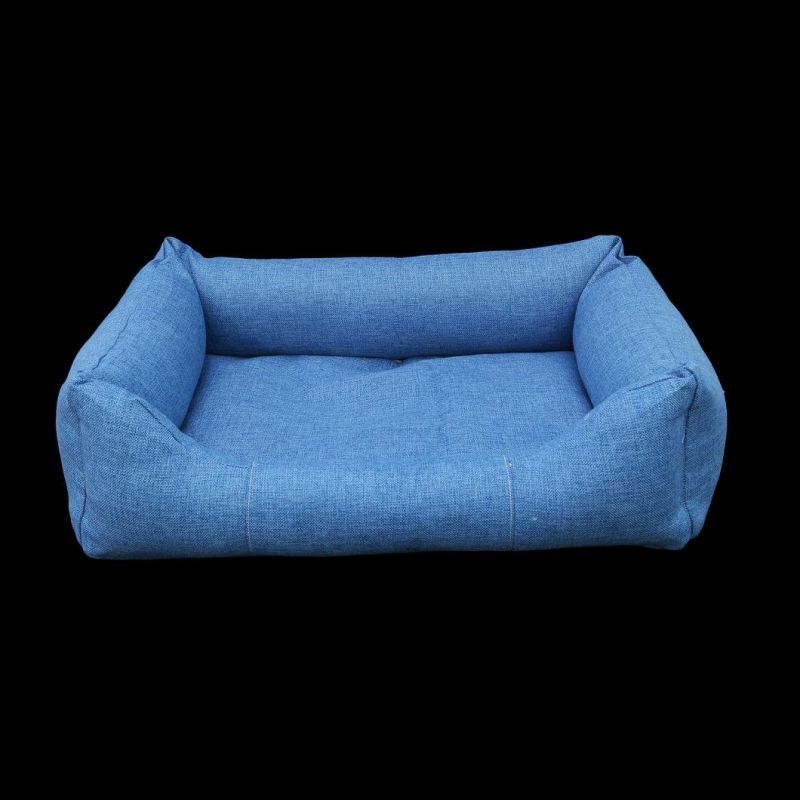 Wholesale Supplier Dog Kennel PP Cotton Waterproof Pet Bed Sofa Soft and Comfortable Doghouse in Different Size