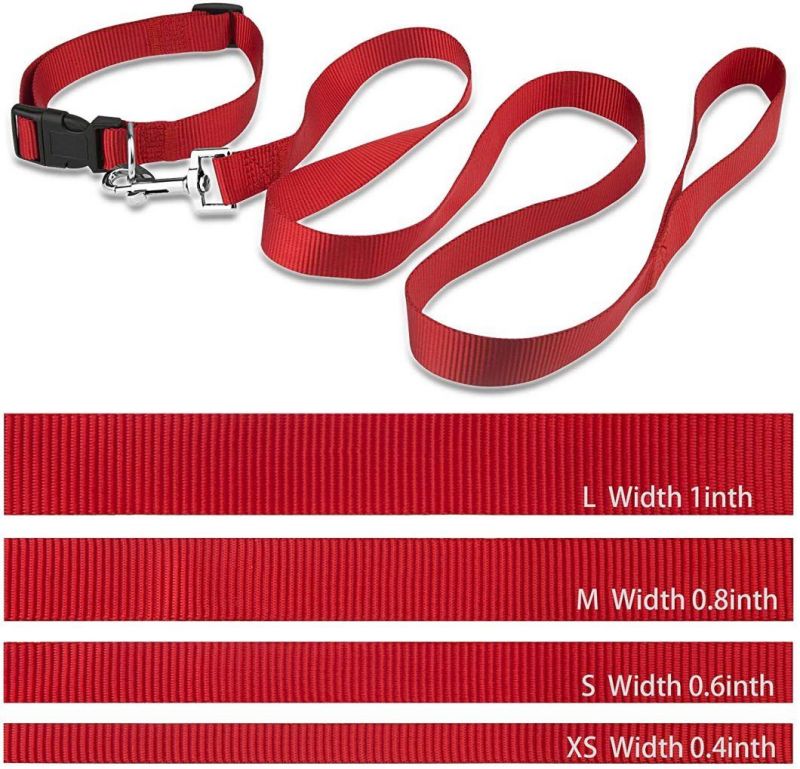 Classic Design Dog Collar Leash Set