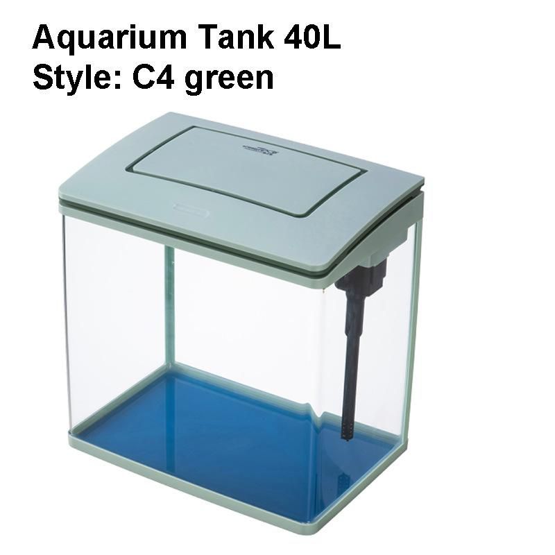 10-Gallon Aquarium Tank Kit with Power Filter and Light