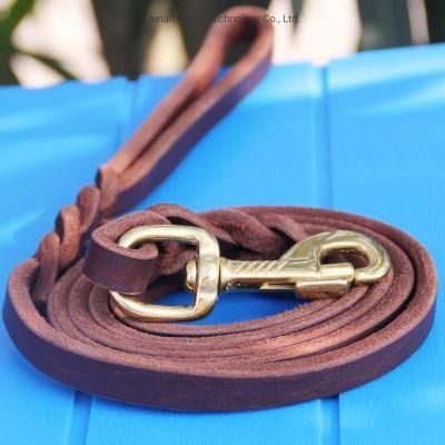 Hot Sale Soft and Sturdy Leather Premium Pet Leash