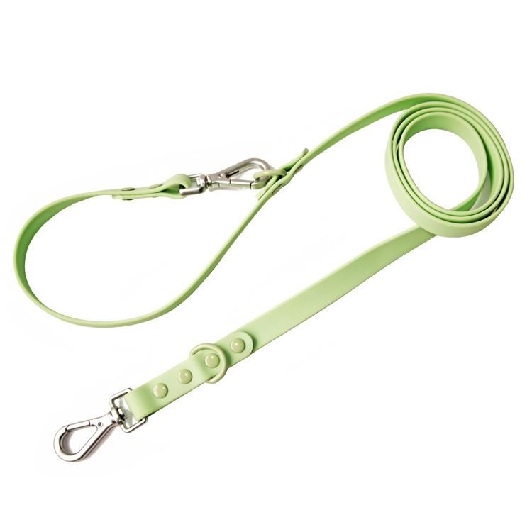 Durable Heavy Duty Waterproof Custom PVC Nylon Coated Webbing Dog Collar Leash