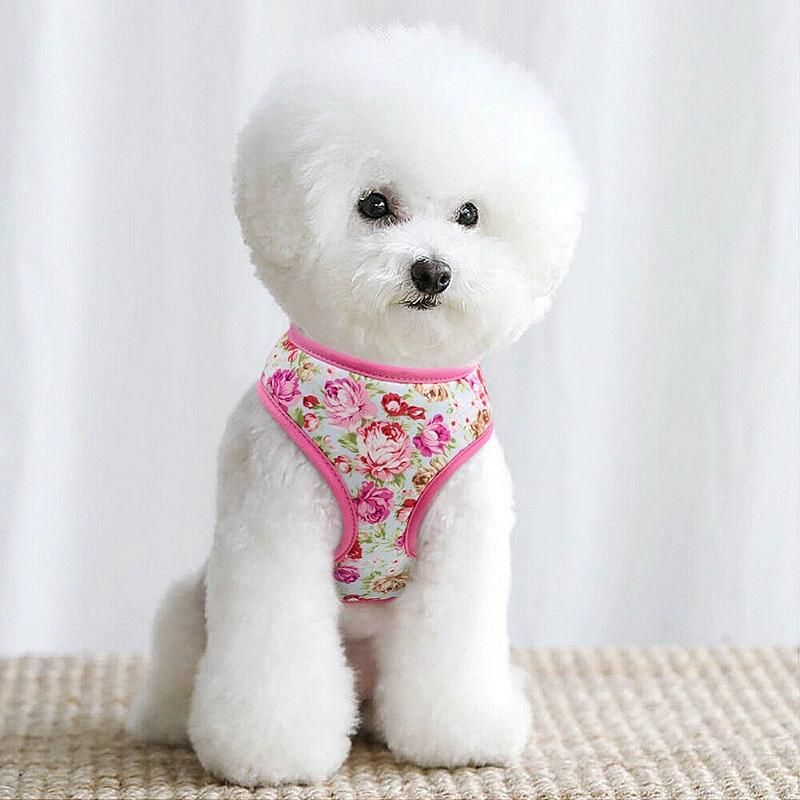 Sublimation Wholesale Custom Pet Product Adjustable Soft Neoprene Dog Harness