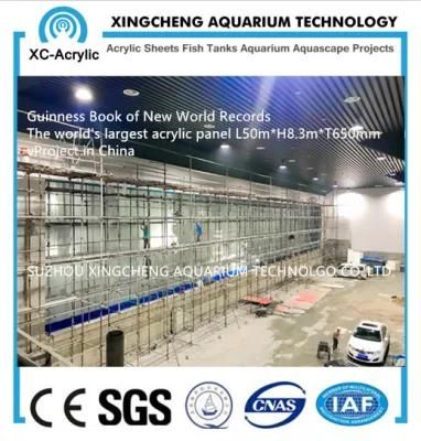 The World&prime;s Largest Acrylic Panel 650 mm Aquarium