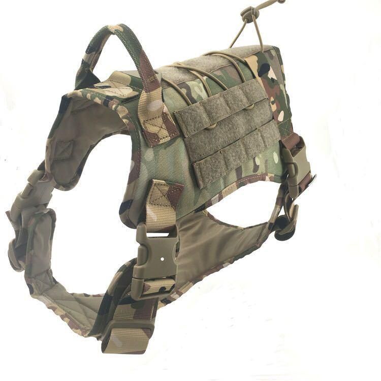 Customized Adjustable High Quality Tactical Training Dog Harness