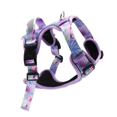 Custom High Quality Dog Harness Pet Clothes with Reflective Handle