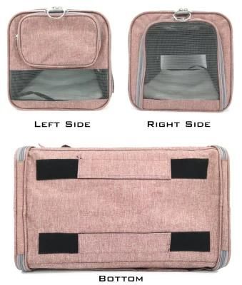 Small Pet Cat Carrier/Kitten Carrier/ Dog Breed Carrier/Soft Fleece Pad Pet Product