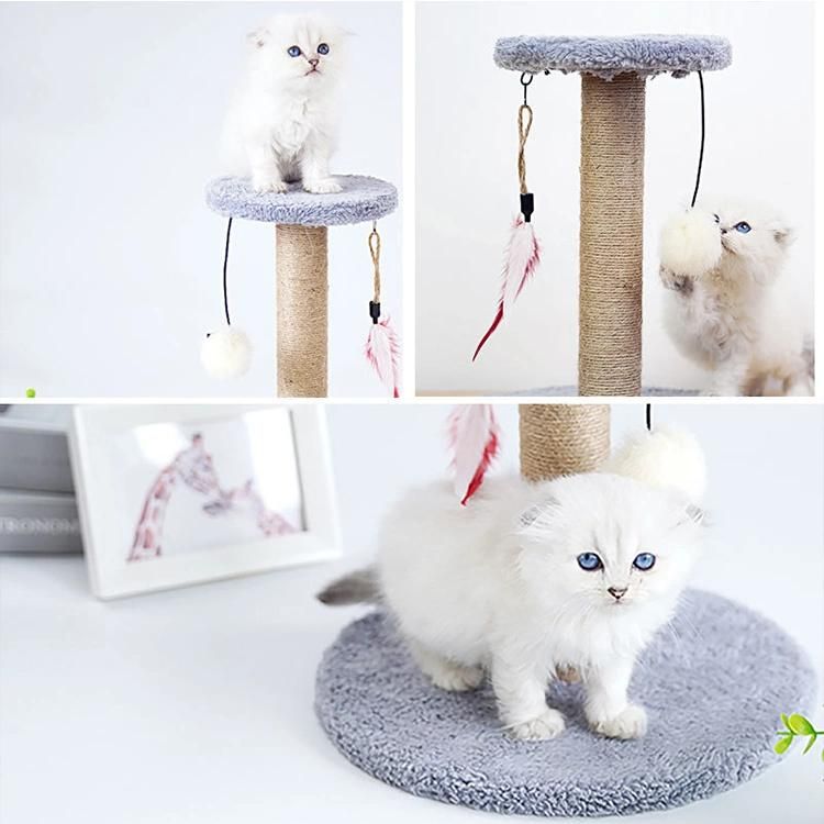 Post Tree Claw Grinding Toy Vertical Claw Print Scratching Board