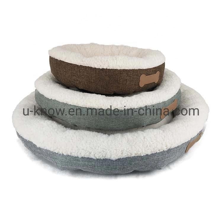 Donut Pet Bed Soft Pet Bed Dog Bed Cat Bed Mat Pet Bed