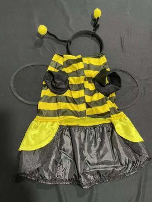 Bee Style Pet Clothes Dog Cosplay Clothes Pet Accessories