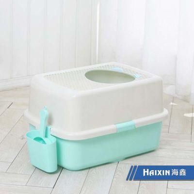 Jumbo Cat Litter Box with Lid/Best Cat Litter Tray