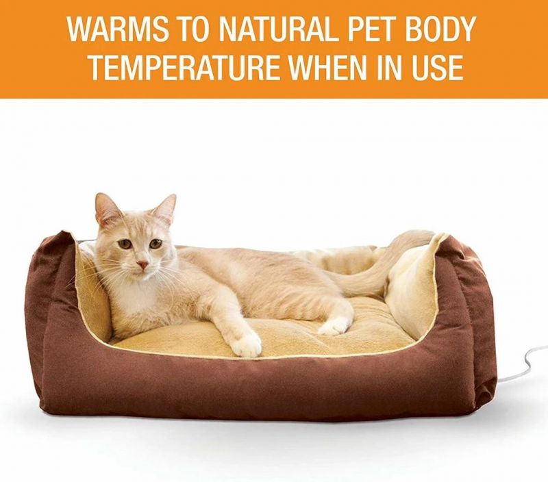 Safe Pet Bed Warmer Place Inside Pet Heating Pad