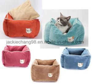 Pet Bed Solid Micro Suede with Sherpa.