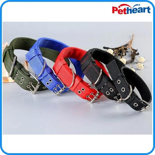 Factory Price Pet Puppy Dog Nylon Pet Collar (HP-107)