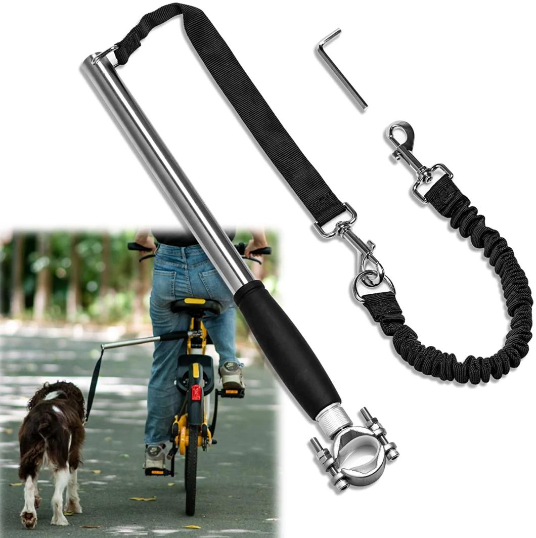 Retractable Bicycle Dog Leash, Hands Free Bike Leash for Pet Dogs