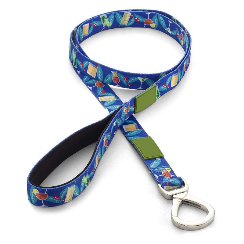 Factory Wholesale Custom Logo & Patten Quality Cheap Dog Products No Pull Polyester Pet Dog Leashes