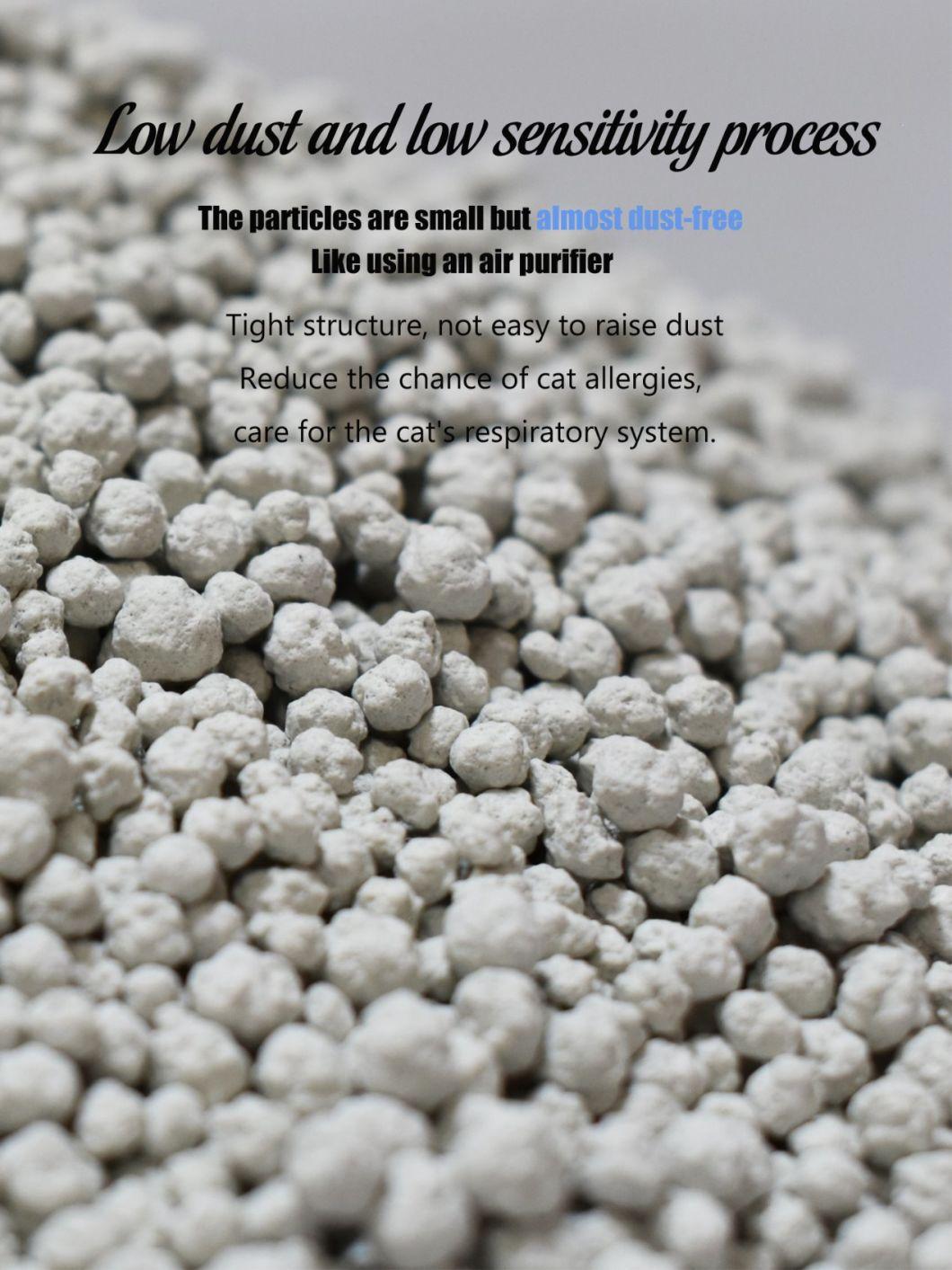 Pet Cat Litter with Easy Scoop and Hard Clump