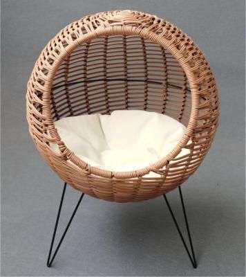 2022 Newest Sea Grass Rattan Hammock Pet Cat Bed