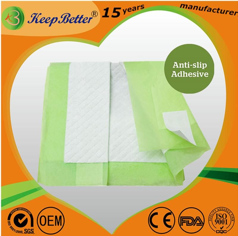 Biodegradable Pet Puppy Training Pad Made of Nonwoven and Pulp