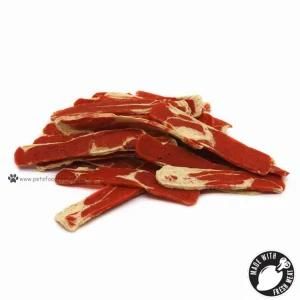 Duck Dog Treats Duck with Salmon Sandwich Slices Dry Dog and Cat Food Pet Treats