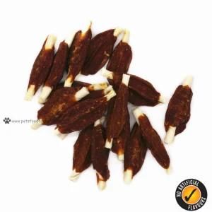 New Pet Treat 100% Natural Pure Real Duck Jerky Rawhide Twist