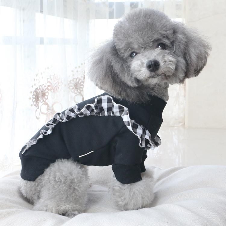 Dog Designer Fur Jacket Dog Winter Coat Dog Hoodies Plain Pet Clothes