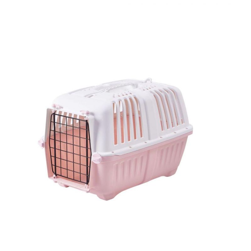 Pink Blue Green Plastic Pet Supplies Pet Carrier Cage Pet Travel Carrier