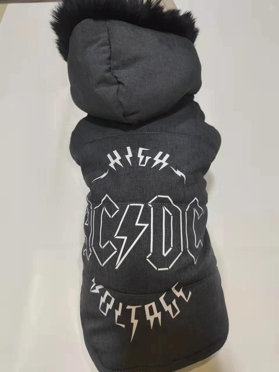 "AC DC" Wholesaler Designer Clothes Pet Hoodie Dog Hoodie Pet Products