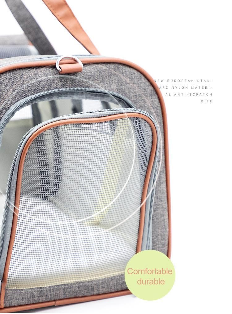 Airline Approved Soft Sided Pet Travel Carrying Handbag Car Seat Safe Carrier Travel Pet Carrier Bag