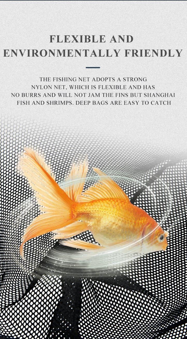 Yee Aquariums Accessories Fishnet Adjustable Flexible and Delicate Soft Fishnet
