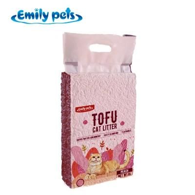 Flushable Plant Peach Tofu Cat Litter Pet Product