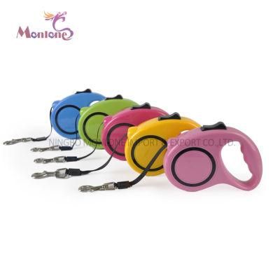Colorful Telescopic Pet Dog Leash Automatic Retractable Traction Rope