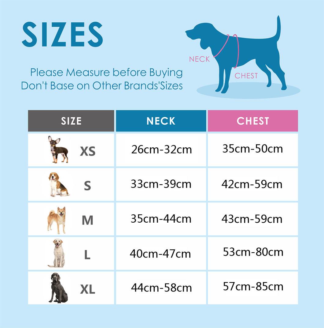 Upgrade Pet Supplies Comfortable Pet Harness Neck Adjustable Dog Harness with Matching Pet Collar and Leash