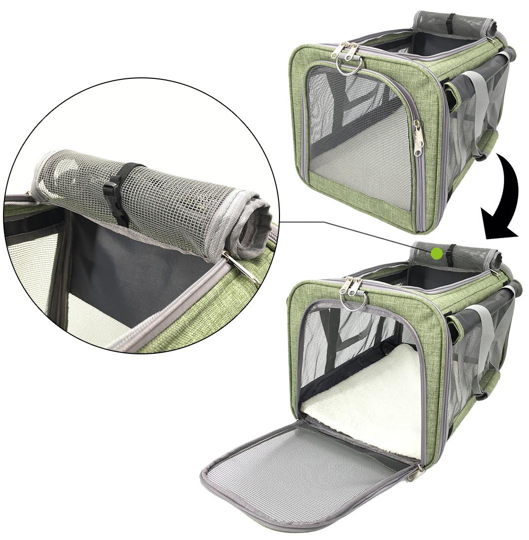 Portable Soft Outdoor Travel Breathable Dog Cat Carrier Pet Accessories