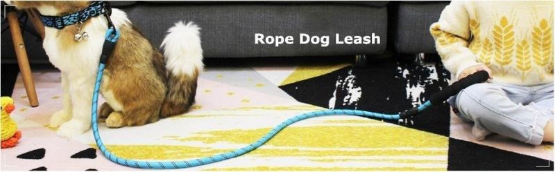Reflective Dog Lead Strong Durable Slip Lead with 360 Tangle-Free Swivel
