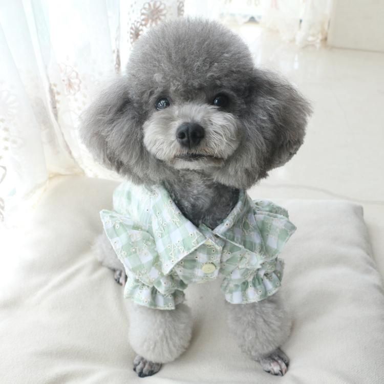 Custom Logo Luxury Designer Hawaii Style Floral Dog Beach T-Shirt Clothing Breathable Summer Pet Shirts Clothes